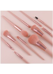 Zoreya 11 Makeup Brushes Set Eyeshadow Eyebrow Brush Beauty Make Up Blending Tools Concealer Cosmetic Tool