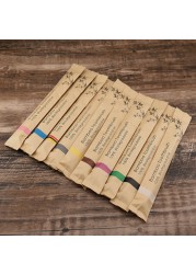 100pcs Eco-friendly Bamboo Reusable Toothbrush Portable Adult Wooden Soft Toothbrush Laser Custom Engraving Logo