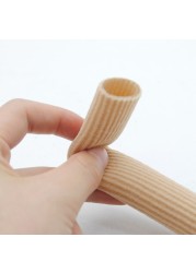 Fabric Silicone Finger Protector Toe Separator Applicator Pedicure Callus Remover Hand Pain Relief Soft Tube Foot Care Tool