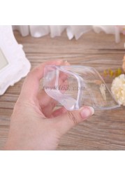 5pcs Unisex Popular Transparent Clear PVC Plastic Badge Work Exhibition ID Name Card Holders Waterproof