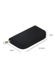 Memory Card Case Men Women SDHC MMC CF Memory Card Case for Micro SD TF ID Storage Stick Carrying Case