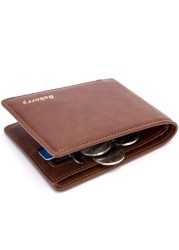 BABORRY Men's Business Aluminum Cash ID Card Holder RFID Blocking Slim Metal Wallet Coin Purse Card Credit Wallet