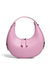 Special design half moon underarm bag small fresh handbag sweet color three dimensional bag