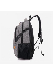 2021 New Fashion Men's Backpack Male Bag Polyester Laptop Backpack Computer Bags High School Student College Students Male Bag