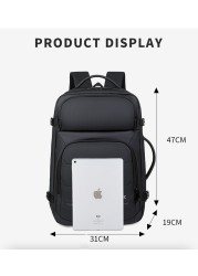 National Geographic 17 Laptop Backpack USB Charging Multifunctional Waterproof Business Bag Anti-theft Daypack Mochila Schoolbag