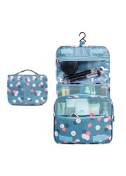 Men's Travel Bag Hanging Bathroom Organizer Travel Waterproof Nylon Cosmetic Bag