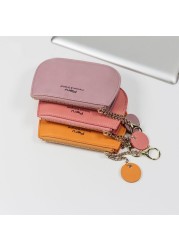 Shell Coin Purse Fashion PU Leather Coin Purse Women Small Wallet Change Purses Small Zipper Money Storage Bags Bag Zipper Wallet