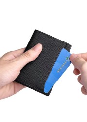 Men Wallets Men Wallets Thin Male Purse Card Holder gafskin Soft Small Purses New Design Vintage Men Short Slim Wallet