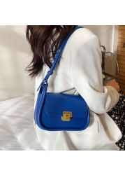 Fashion klein blue woman shoulder bag luxury design underarm crossbody bags for women female designer handbag 2022 spring new