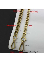 13mm and 10mm rainbow aluminum handbag,chain case,accessories,high quality plated cover,wholesale