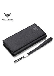 WilliamPOLO - New Design Business Phone With Zipper And Credit Clip