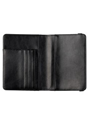 Passport Holder Cover Wallet RFID Blocking Leather Card Holder Travel Document Organizer 066C