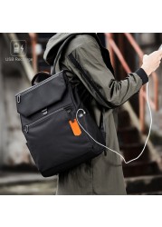 Men City Simplicity Business Casual Laptop Backpack For 14 Inch Fashion Light Sport School Bag Waterproof Dropshipping