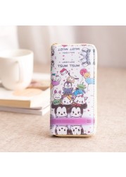 Disney New Cartoon Women's Coin Purse Long Fashion Women's Wallet Multiple Card Slot Large Capacity Popular Girl Luxury Coin Purse