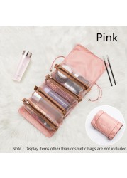 High Capacity Travel Makeup Bag Cosmetic Bag Waterproof Toiletry Storage Travel Bags Kit Ladies Beauty Organizer