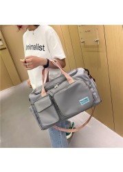 Outdoor Casual Large Capacity Women Sports Handbags Fashion Patchwork Women Handbags Fitness Crossbody Bag Travel Shoulder Bag