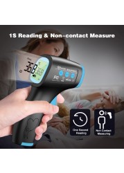 HeTaiDa 8813 Multifunction Non-contact Digital Infrared Thermometer Rapid Measurement Tool of Forehead Body Fever Thermometer