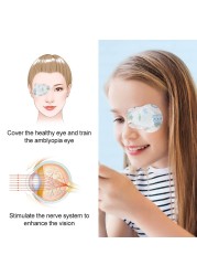 50pcs/box Eye Patches Cartoon Amblyopia Children Disposable Eye Mask Medical Colorful Child Amblyopia Training Eyeshade