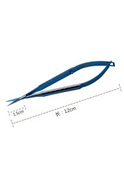 Microfibre Scissors Forcep Probe Micro Hook Forceps Spoon 12cm Stainless Steel Probes, Hooks, Spoons, Beaters Tweezers