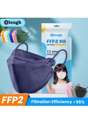 Elough Mascarillas FPP2 Ninos 6-12 Años 4 Layers Infant FFP2 Kids Children Masks FFP 2 ffp2Mascarilla KN95 Infantil Mask