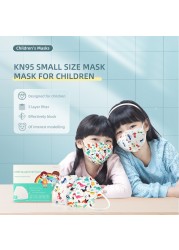 Mascarillas Niños KN95 أطفال أقنعة الأطفال أقنعة الوجه طفل قناع الوجه للأطفال FPP2 أقنعة FFP2 الطفل قناع واقٍ