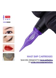 Mast Pro Permanent Makeup Machine Needles SMP PMU Lip Eyebrows 1RL 3RL Cartridge Needles Tattoo Pen Supplies