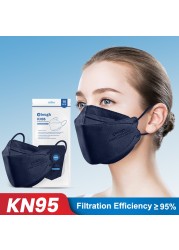 FFP2 black face mask kn95 mask ffp2mascherine ffp2 mascarillas mascarilla ffp2 homology ada spain