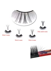 New Best Selling Easy Fan Matte Cashmere Lash Extensions 0.05/0.07/0.10mm Eyelash Extension Volume Russian Matte Flowering Fan