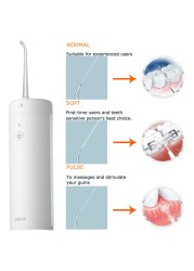 Oral Irrigator Electric Toothbrush USB Rechargeable Water Dental Floss Portable Dental Irrigator Dental Spray Can