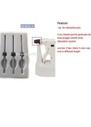 New 1 set dentist obturation system endo/warm gutta-percha obturation gun