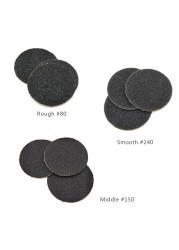 HYTOOS - replaceable sandpaper with 25mm disc, 100pcs, foot salon accessories