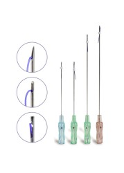 Korea Faciales Barbed Stitching Fox Eyebrow Polydioxanone 6d 4d 3D Molding Cones Cog Hilos Tensores PDO Threads Face Lift 5pcs/bag