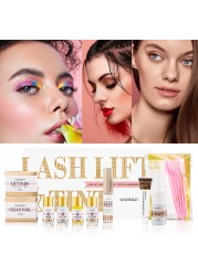 ECONEXEL New Eyelash Eyebrow Dye Tint Kit Professional Lash Lifting Eyebrow Dyeing Mascara Make Up Setting