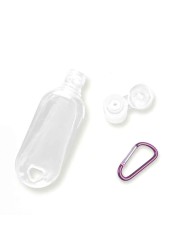 50pcs 30ml 50ml Travel Bottle Plastic Spray Bottle Flip Key Cap Leakproof Empty Squeeze Refillable Container For Liquid Gel