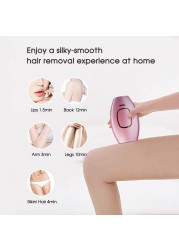 [ZS] Body Bikini IPL 500,000 Flash Permanent Laser Epilator Painless Laser Epilator For Women Hair Removal Home Use Appliances