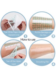 Waterproof Tattoo Film Adhesive Bandages 10m Roll Microblading Breathable Clear Wrap Aftercare Protective Tattoo Accessories