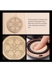 Moisturizing Air Cushion BB Cream Concealer Brightening Complexion Light Breathable CC Creams With Mushroom Head Powder Puff