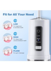 Water Pick Oral Washer Oral Irrigator Dental Water Jet Silkworm For Teeth Cleaning Teeth Whitening Cleaner Portable Waterproof