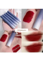 5 sticks set lip gloss lasting matte velvet non-fading lipstick waterproof lip tint korean cosmetics makeup lip gloss female lips