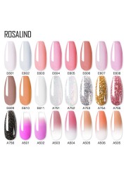 Rosalind 15ml Poly UV Nail Extension Gel 102 Colors Nail Art Design Manicure Semi Permanent Varnish Nail Polish Building Gel