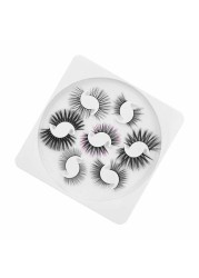 Mixed False Eyelashes Natural Curly False Eyelashes for Stage Makeup