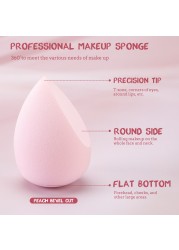 4/7/8pcs New Beauty Egg Set Gourd Water Drop Puff Makeup Sponge Set Colorful Pad Cosmetics Sponge Egg Tool Wet and Dry Use