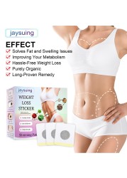 30/10pcs/box Natural Herbal Weight Loss Slim Patch Navel Sticker Slimming Product Fat Burning Weight Loss Abdominal Waist Plaster