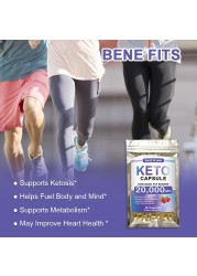 SDP 120pcs Slimming Ketone Capsule Fat Burner Provide Energy Suppress Appetite Weight Loss Keto Capsules Diet Pills Slim Product