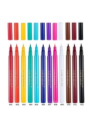 Colorful Liquid Eyeliner Waterproof Gel Eyeliner Stamp Pen Pencil Long Lasting No Blooming Waterproof Eye Liner Makeup Tools