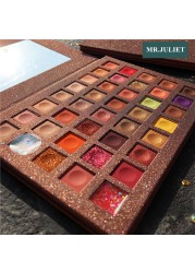 40 color eyeshadow palette super flash powder sequin pearlescent waterproof beginner earth color eyeshadow palette