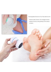 Electric Foot Scrubber Vacuum Absorber Dead Skin Removal Cracked Hard Skin Files Pedicure Foot File Cleaning Tools