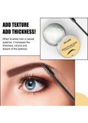 20/30/50g New Long Lasting Eyebrow Soap Wax Dense Eyes Brow Transparent Makeup Styling Gel Wax With Brushes Cosmetic Tools