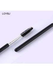 Loebig 2/5/10pcs Eyebrow Eyelash Makeup Brushes Set Cosmetic Lashes Mascara Eye Brow Cream Brush Beauty Eyebrow Lash Make Up Tools