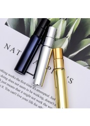 D2TA 10ml UV Plating Glass Refillable Perfume Bottle Empty Cosmetic Spray Bottles Portable Travel Sub-bottle Container